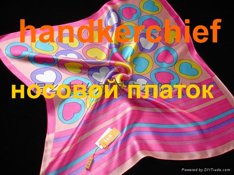 handkerchief носовой платок